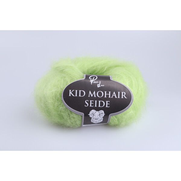 Kid Mohair Seide apfelgrün 06-012
