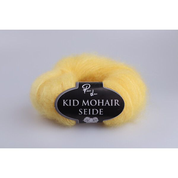 Kid Mohair Seide zitrone 06/22