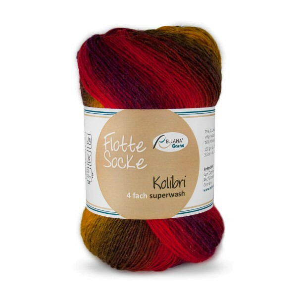 Flotte Socke "Kolibri" 4-fach 6216 Herbst