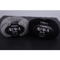 Alpaka Superfine  Schwarz